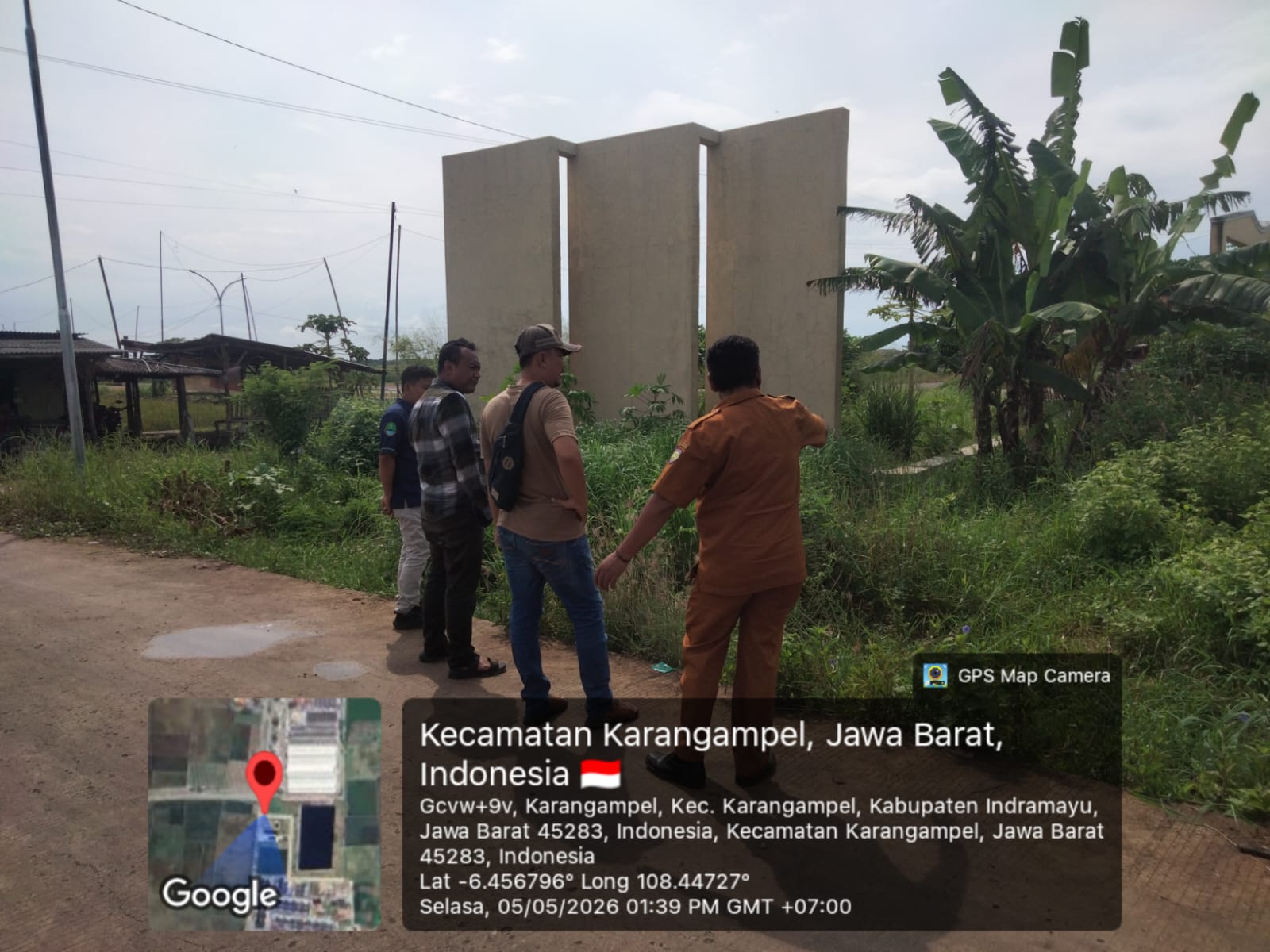 PEMANTAUAN LOKASI KOPERASI DESA MERAH PUTIH DESA KARANGAMPEL